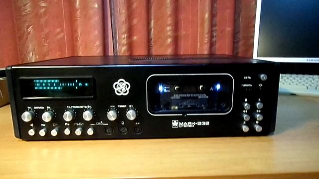 Маяк-232 кассетный магнитофон смотреть онлайн