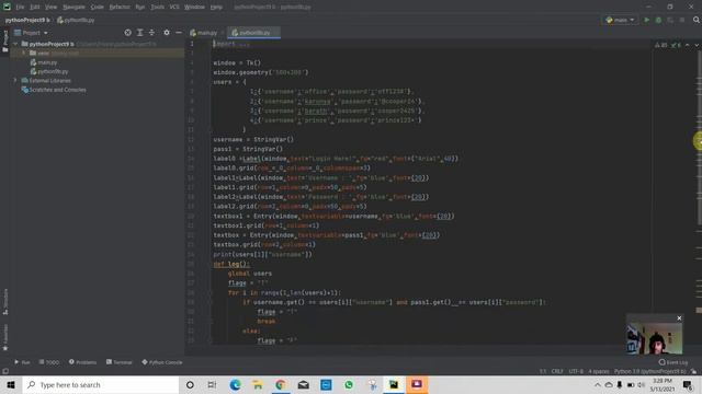 How to create a calculator, Registration form and login id using python with pycharm IDE смотреть онлайн