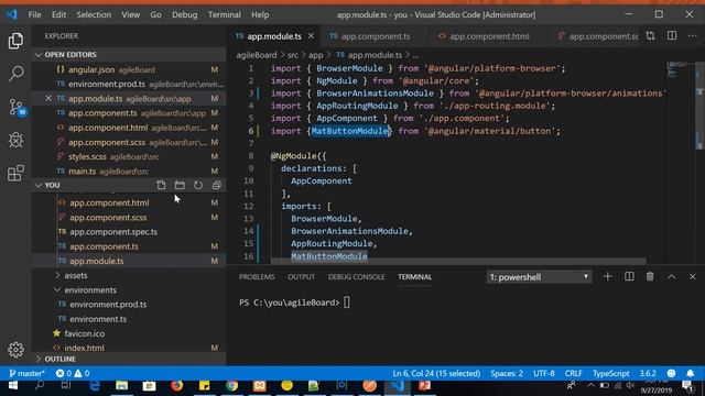 Material Design in Angular 8 Tutorial | Angular Material Tutorial | Angular Full Tutorial Series смотреть онлайн