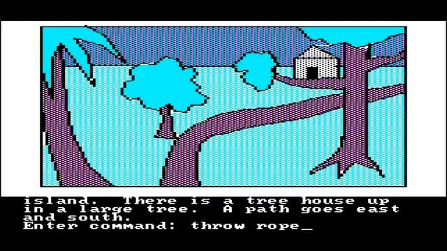 Playthrough: Wizard And The Princess (1980, DOS) PC