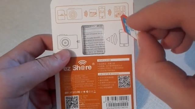 SD Wi-fi адаптер для microSD карт ez Sh@re смотреть онлайн