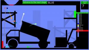 24 Marble Race EP. 29: Construction Race (by Algodoo)