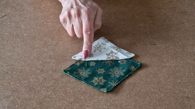 Folded Fabric Christmas Tree Tutorial Master Copy смотреть онлайн