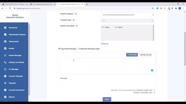 Template Registration Process on DLT Platform | Textlocal India | Step-by-Step Guide смотреть онлайн