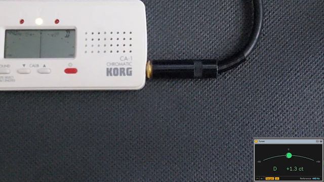 Korg CA 1 Chromatic | Guitar Test