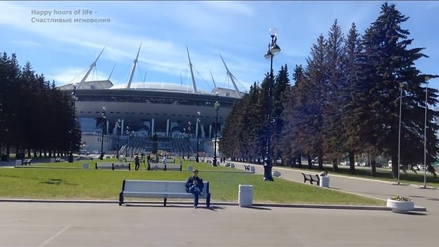 На роликах в Приморском парке Победы, Санкт-Петербург. смотреть онлайн
