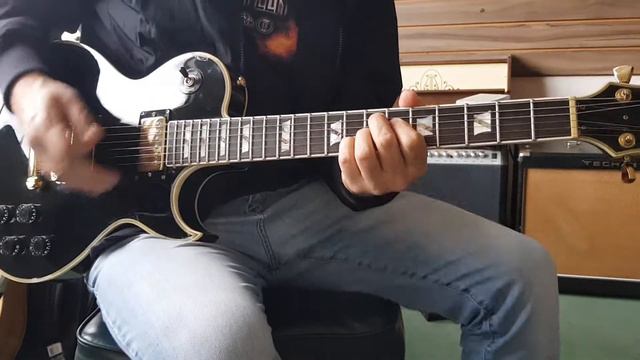 teste guitarra Sx Custom black! смотреть онлайн