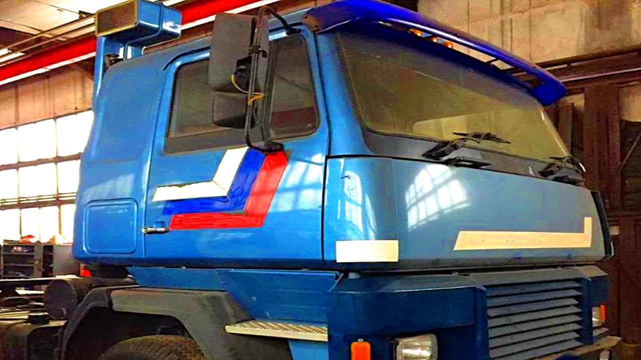 В Подмосковье в продаже был обнаружен редкий КамАЗ Альткам из 90-х годов с кабиной от SISU смотреть онлайн