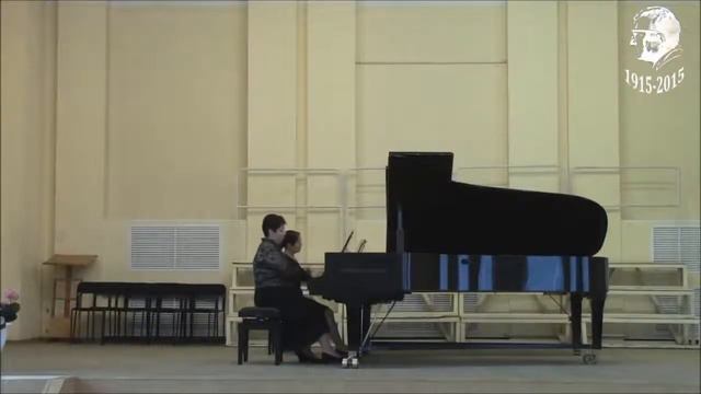 F. Poulenc Capriccio for two pianos смотреть онлайн