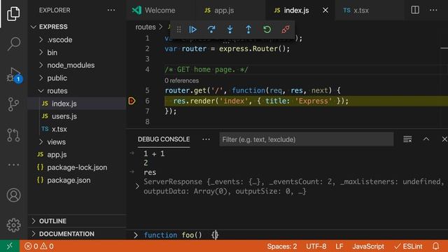 VS Code tips — Writing multiline expressions in the debug console смотреть онлайн