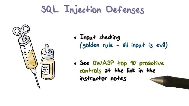 SQL Injection Defenses смотреть онлайн