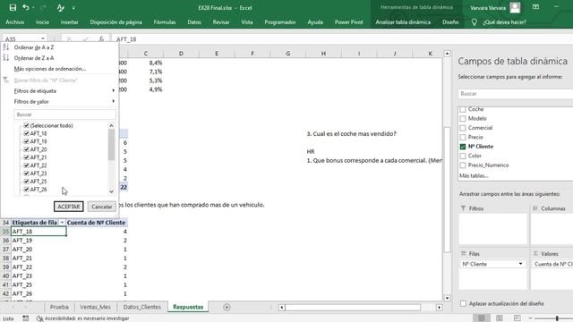 ENTREVISTA de TRABAJO con #excel - Examen de Excel para entrevista de trabajo! Ejercicios de Excel смотреть онлайн