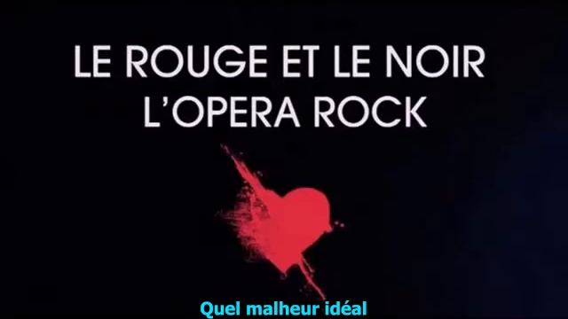 le rouge et le noir - Ecouter son coeur - paroles смотреть онлайн