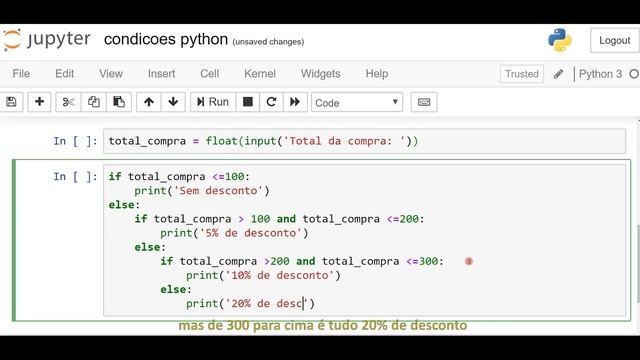 Condições em Python if, else e elif Python Fun #video7 смотреть онлайн