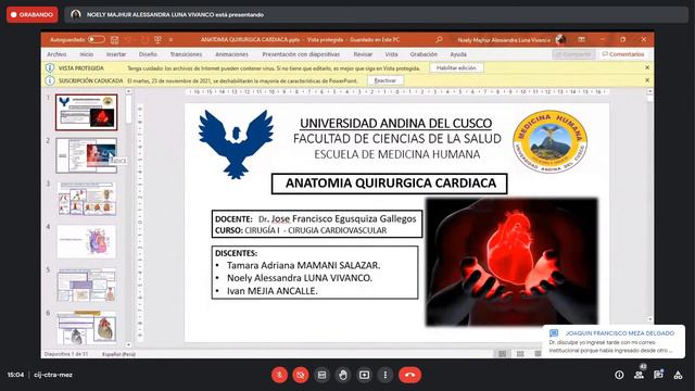CLASE 2 - CIRUGIA CARDIOVASCULAR - ANATOMIA QUIRURGICA CARDIACA смотреть онлайн