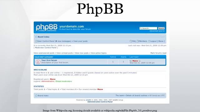 PhpBB смотреть онлайн