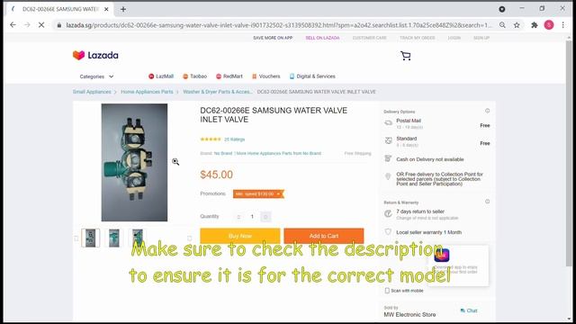 Easy Guide To Water Not Filling For Samsung Washing Machine (Model: WA10J5730SS)