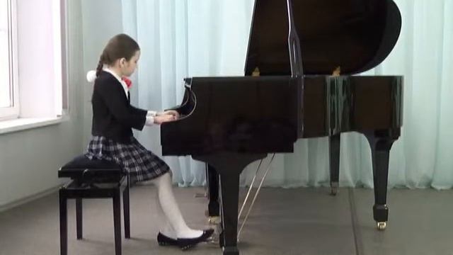 Парфенова Полина, 1 возрастная категория (9 лет) Г.Пахульский-"В мечтах" смотреть онлайн