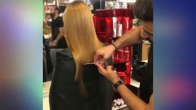 Cut Off Long Hair To Short - Professional Hairstyles Compilation смотреть онлайн