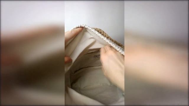 Olga Volk handmade Сумка из джута. смотреть онлайн
