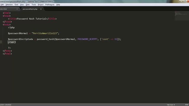 Función password_hash PHP 5.5 смотреть онлайн