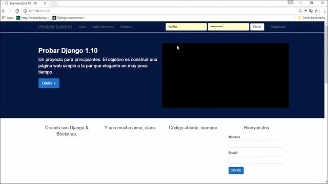 (ESP) Probar Django 1.10 - 34 de 38 - Personalizar CSS: Jumbotron & Navbar смотреть онлайн