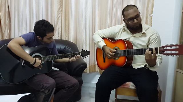 Emilia- Big Big World guitar cover смотреть онлайн