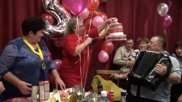 Поздравление на Юбилей 55 Елисеевой Надежды И смотреть онлайн