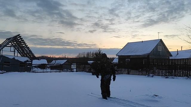Лёва осваивает лыжи смотреть онлайн