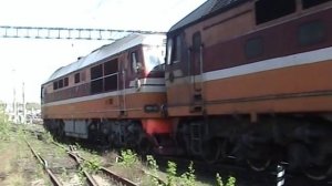 Железная дорога около Варшавского вокзала 2008г