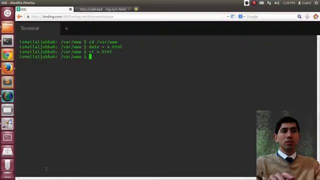 6. Intro to Linux (bash script 2 - Koding.com) مقدمة للينكس смотреть онлайн