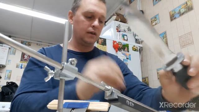Спонтанное видео- Про то как я нож из советского прошлого перетачивал... смотреть онлайн