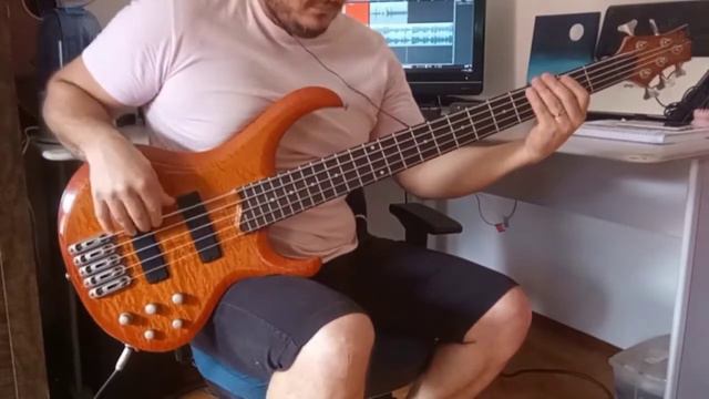 Ritmo perfeito e Band - Anitta (Versão Junior Maceio) Bass Cover смотреть онлайн