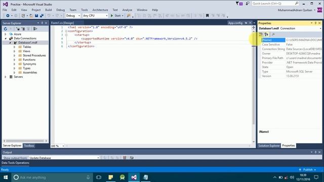 How to store connection string of Database in app.config file? смотреть онлайн