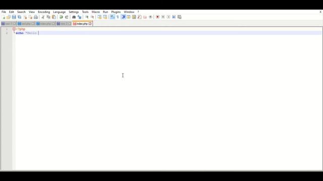 Hello World PHP Program смотреть онлайн