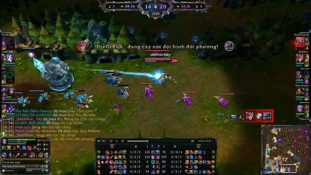 Liên Minh Huyền Thoại - XXX (Thresh) duo Q a3.WtF_nTđ (Jinx) - 09/11/14 смотреть онлайн