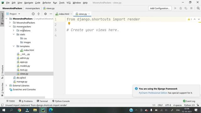 #1 Django Project Tutorial || Movers And Packers || Hindi смотреть онлайн