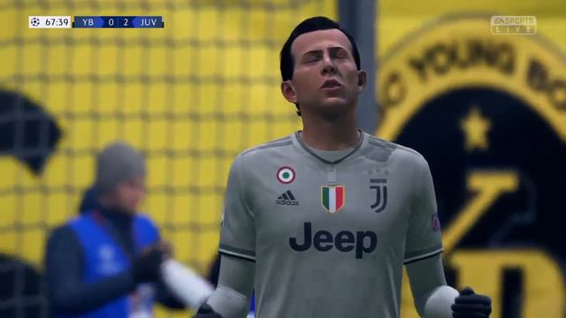 E:61 12/12/18 - Federico Bernardeschi GOA . . . Crossbar! v. BSC Young Boys - FIFA 19 смотреть онлайн