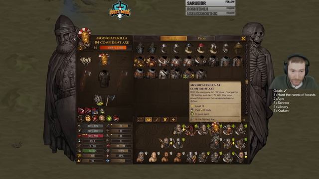 Rarest of the Beast | Battle Brothers: Blazing Deserts | Stream Highlights смотреть онлайн