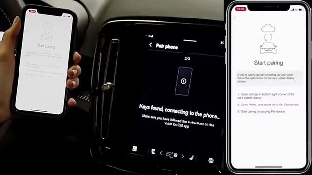 How To Pair The Volvo Cars App To Your Car