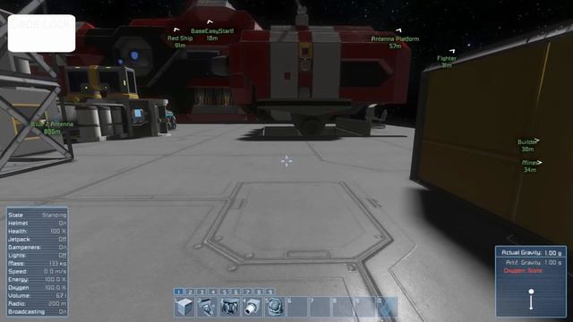 How to Play Space Engineers Ep.1 | Your First Day, Flying, Controls смотреть онлайн