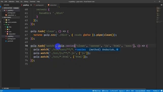 gulp tutorial for beginners | Gulp tutorial in bangla | Running task in order (part -15) смотреть онлайн