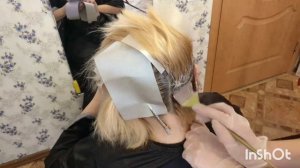 Как я делаю затемнение корней. Растяжка цвета.