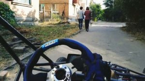 Альфа уже не та! Мини багги с двигателем от альфы 125