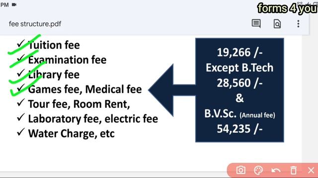 Pantnagar University Fee Structure | UG course Fee Structrue of Pantnagar University | смотреть онлайн