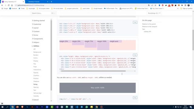 31- Bootstrap 5 Dersleri - Utilities - Araçlar Kullanımı - Bölüm -2 смотреть онлайн