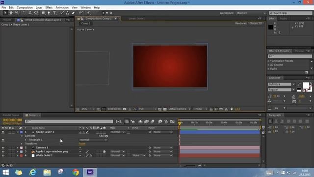 Create a 3D Logo - Element 3D - After Effects Tutorial смотреть онлайн