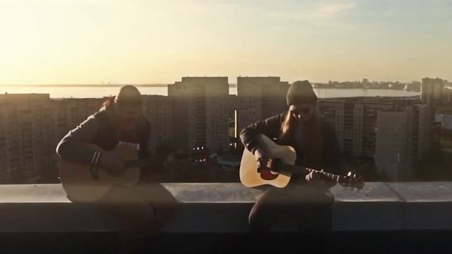 PRIMSTON - Blackbird (Beatles cover) на крыше в Санкт-Петербурге смотреть онлайн