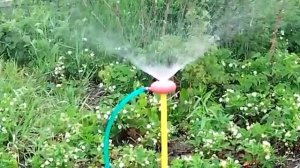 Круговой распылитель разбрызгиватель для полива Улитка 11см