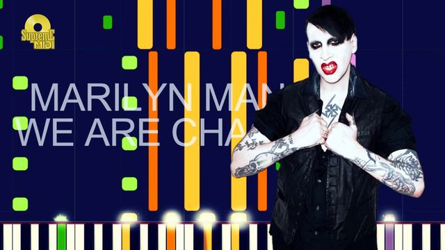 Marilyn Manson - WE ARE CHAOS (PRO MIDI FILE REMAKE) - 